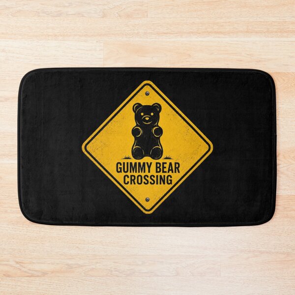 Item preview, Gummy Bear Crossing designed and sold by Dad Duty Designs.