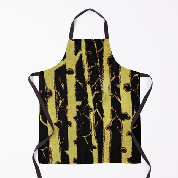 Item preview, Golden Birch Trees Silhouette Abstract designed and sold by BuckaBaby.