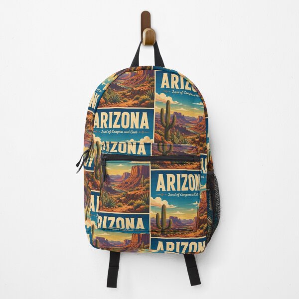 Item preview, Arizona in the USA (North America), Vintage Art Travel Landscape designed and sold by MaateoDesign.