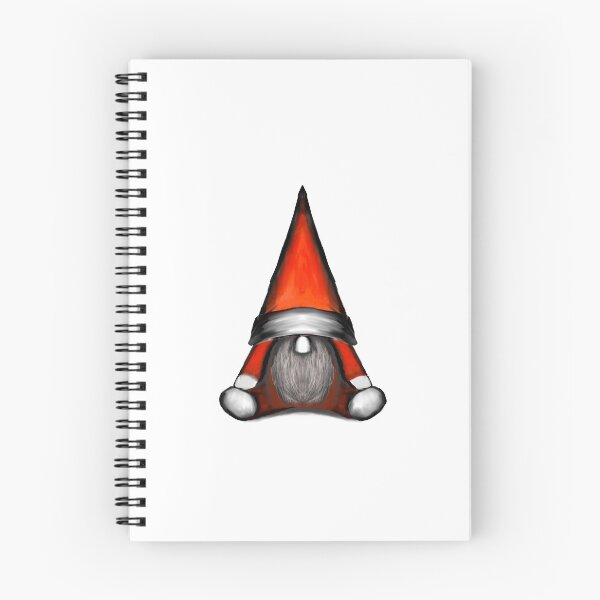 Item preview, Cute Red Gnome with Hat Abstract Christmas Art  designed and sold by TedraOrtega.