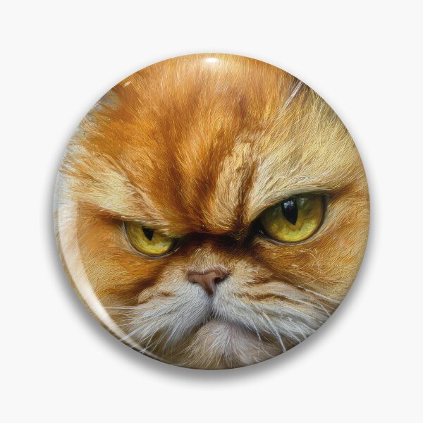 Item preview, Angry Persian Cat designed and sold by Elisabeth Lucas.