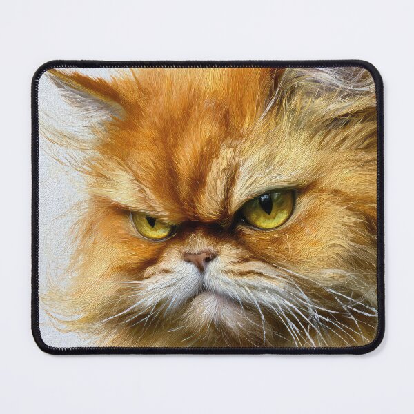 Item preview, Angry Persian Cat designed and sold by Elisabeth Lucas.