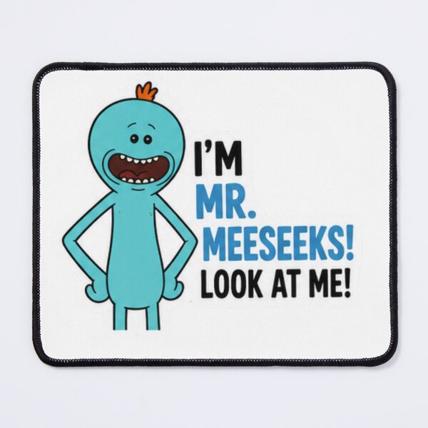 Item preview, Mr. Meeseeks Look At Me | Funny Rick and Morty Quote Decal | Cute Cartoon Sticker designed and sold by suh shop.