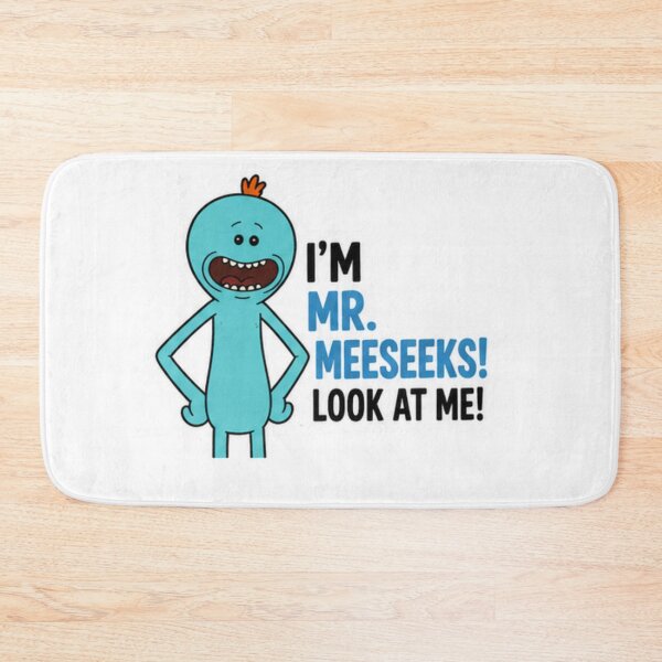 Item preview, Mr. Meeseeks Look At Me | Funny Rick and Morty Quote Decal | Cute Cartoon Sticker designed and sold by suh shop.