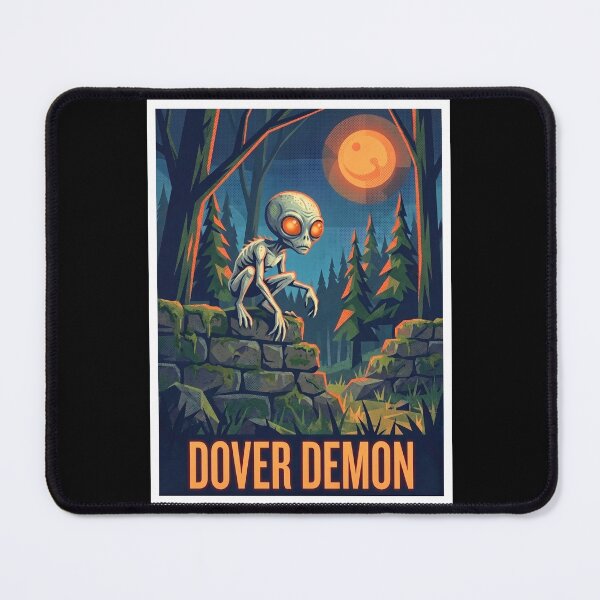Item preview, Dover Demon Cryptid Pop Art Poster designed and sold by redsharkuk.