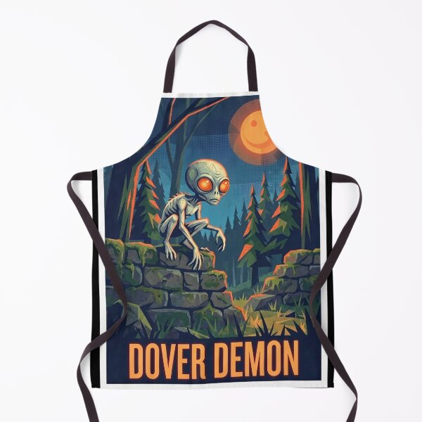Item preview, Dover Demon Cryptid Pop Art Poster designed and sold by redsharkuk.