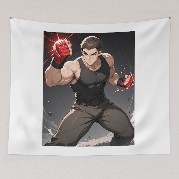 Item preview, Animation - Stylized Fighter, Martial Power and Kinetic Energy designed and sold by AnimeShin.