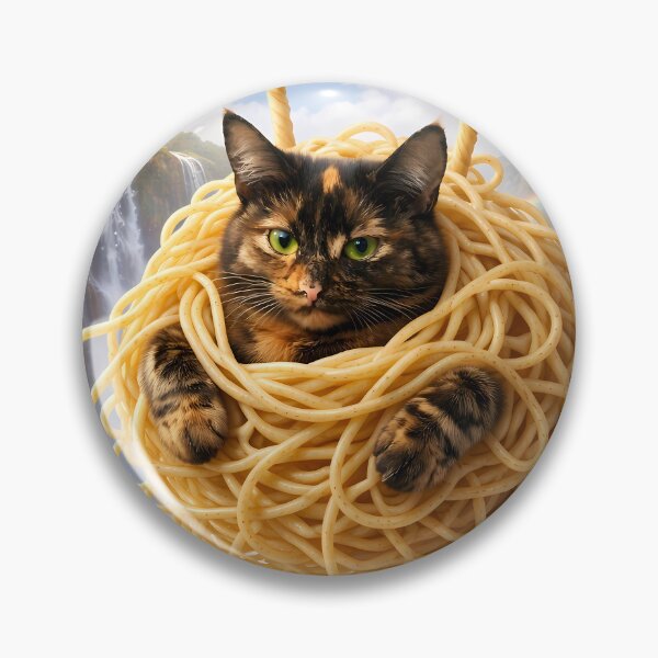Item preview, The Flying Spaghetti Cat Has Arrived designed and sold by OneStepFromArt.