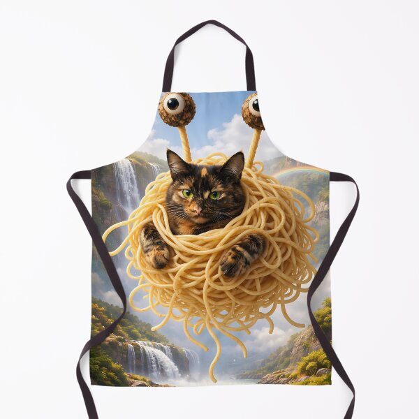 Item preview, The Flying Spaghetti Cat Has Arrived designed and sold by OneStepFromArt.