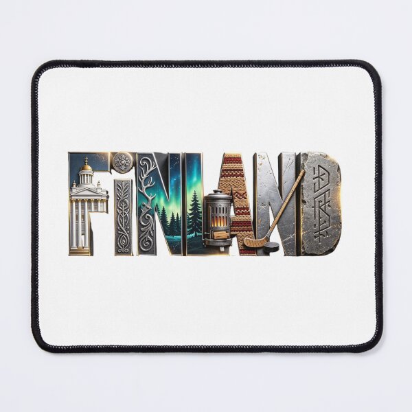 Item preview, Finland – Culture & Nature Word Art designed and sold by VladisWorld.