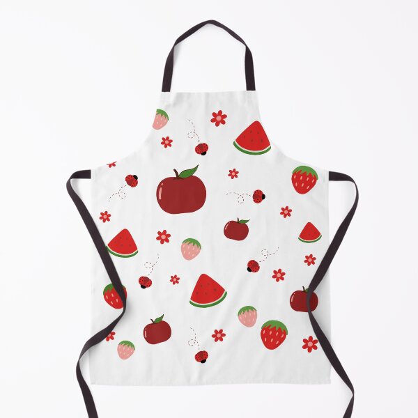 Item preview, Cute Fruits, Flowers & Ladybug Pattern | Whimsical Botanical Design designed and sold by Rush2Buy.