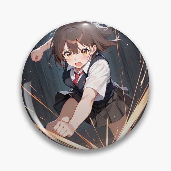 Item preview, Anime - Energetic Female Character, Manga-Inspired Action Scene designed and sold by AnimeShin.