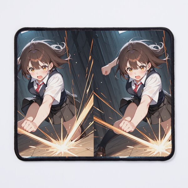 Item preview, Anime - Energetic Female Character, Manga-Inspired Action Scene designed and sold by AnimeShin.