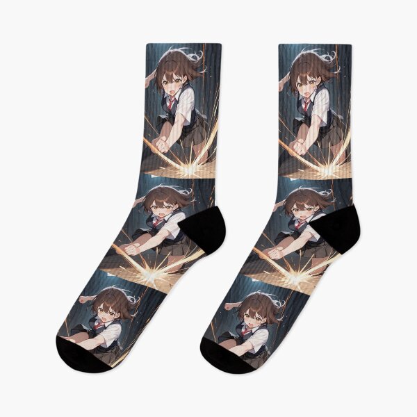 Item preview, Anime - Energetic Female Character, Manga-Inspired Action Scene designed and sold by AnimeShin.