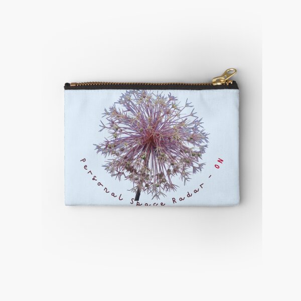 Item preview, Personal Space Radar On Funny Garlic Flower Introvert Meme designed and sold by JurateArt-DK.