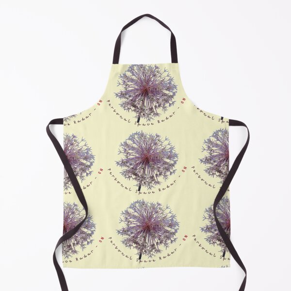 Item preview, Personal Space Radar On Funny Garlic Flower Introvert Meme designed and sold by JurateArt-DK.