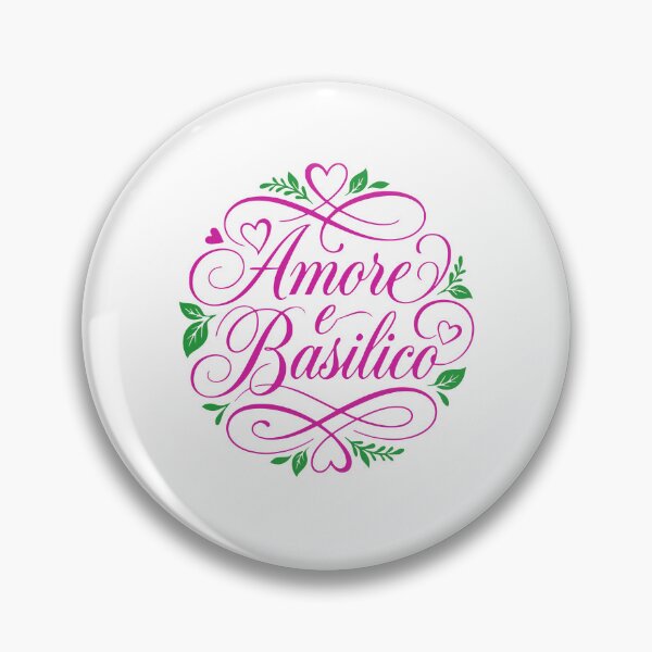 Item preview, Amore e Basilico Romantic Italian Herb Love designed and sold by AntiqueImages.