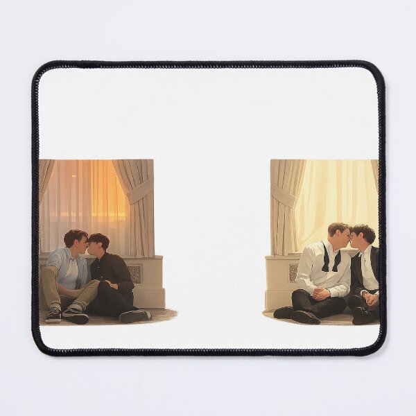 Item preview, Heartstopper First & Last Kiss Inspired Artwork designed and sold by popsloganmerch.
