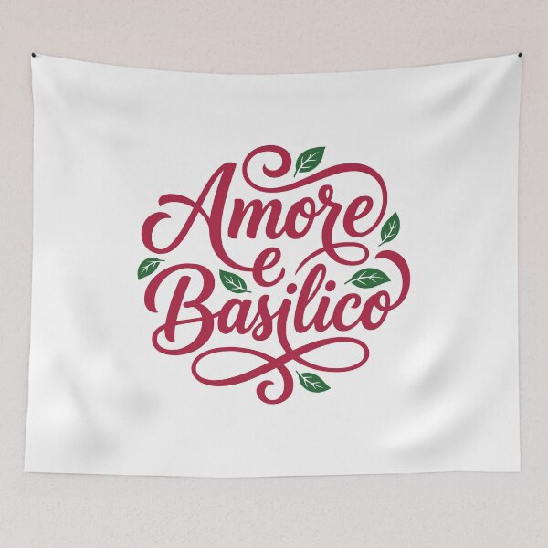 Item preview, Amore e Basilico Italian Love Basil Food Lover designed and sold by AntiqueImages.