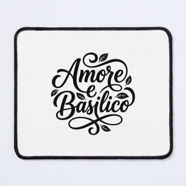 Item preview, Amore e Basilico Italian Love Basil Script designed and sold by AntiqueImages.