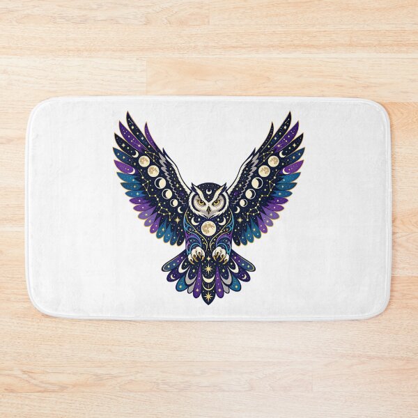Item preview, Celestial Owl - Moon Spirit Front designed and sold by Wild Creative Art.
