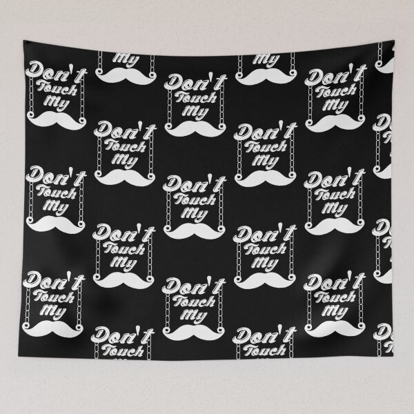 Item preview, dont touch moustache designed and sold by TM Selvam.