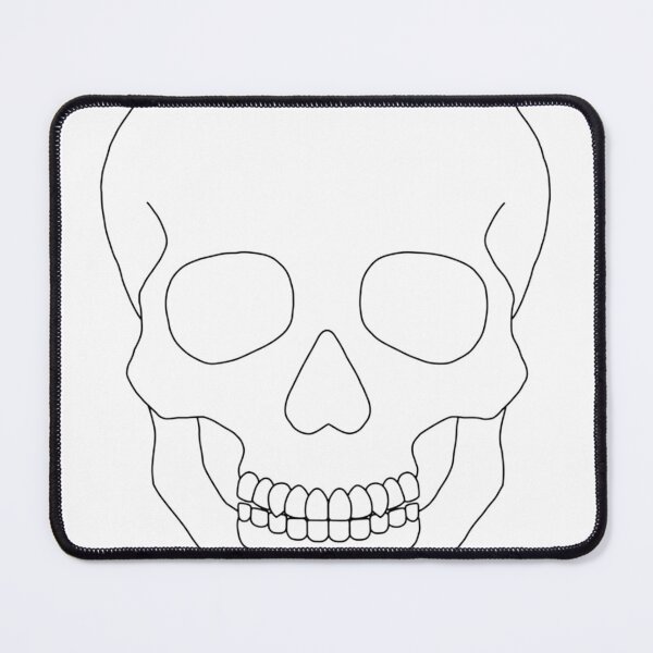 Item preview, Minimalist skull designed and sold by The-SilentPlace.