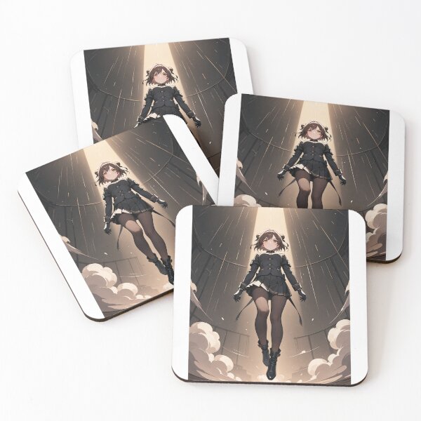 Item preview, Anime - Stylized Female Character, Piercing-Eyed Futuristic Warrior designed and sold by AnimeShin.