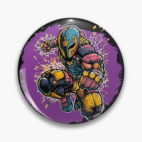 Item preview, Lucha Libre - Cyberpunk Luchador Anime Art | Sci-Fi Wrestler Character Design designed and sold by Coder-T.