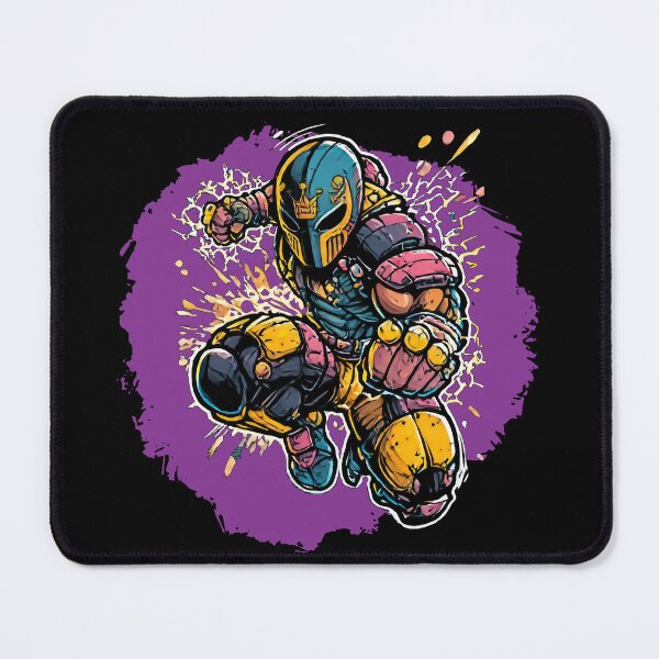Item preview, Lucha Libre - Cyberpunk Luchador Anime Art | Sci-Fi Wrestler Character Design designed and sold by Coder-T.
