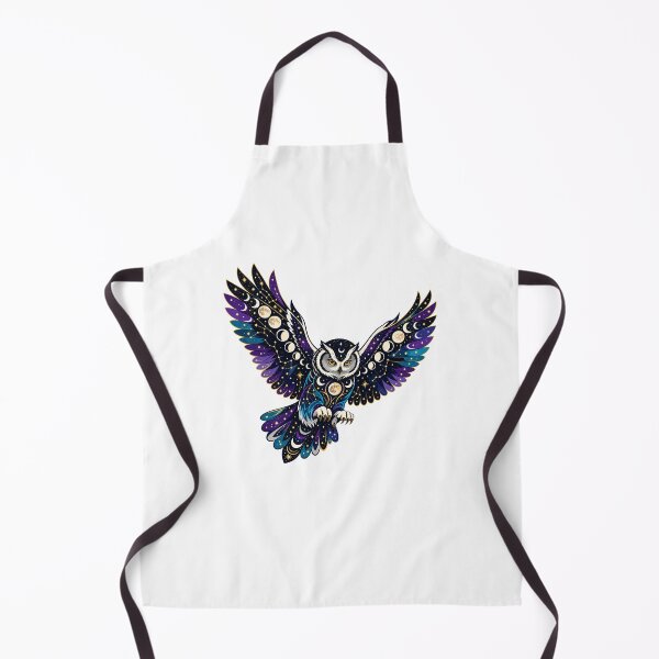 Item preview, Celestial Owl - Moon Spirit Side designed and sold by Wild Creative Art.