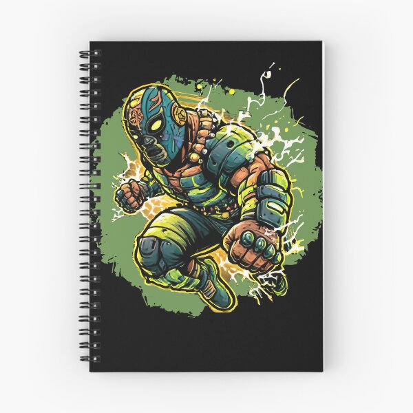 Item preview, Lucha Libre - Cyberpunk Luchador Speedster Anime Art | Sci-Fi Wrestler Character Design designed and sold by Coder-T.