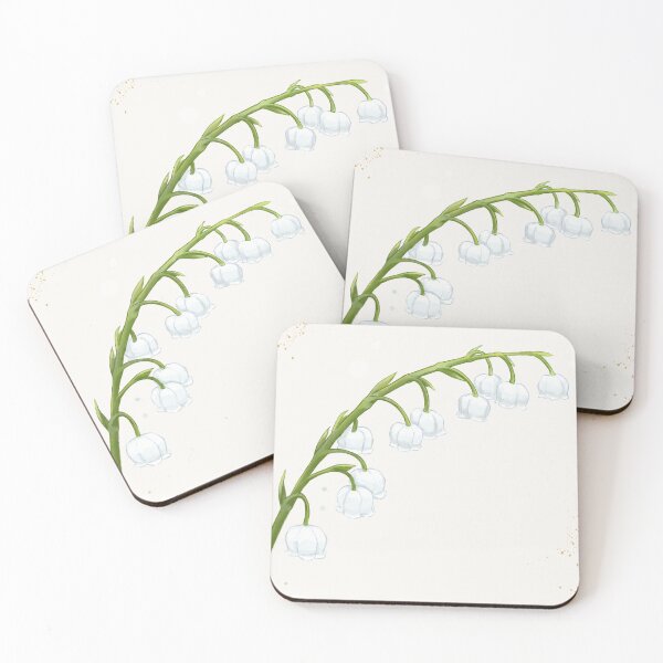Item preview, May Birth Flower Lily of the Valley | Elegant Watercolor Botanical | Vintage Floral designed and sold by lisa-diver.