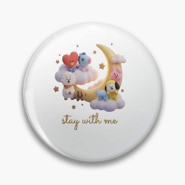 Item preview, BT21 Moon Shirt Stay With Me Tee, Kpop BTS Inspired Shirt, Cute ARMY Gift, Korean Idol Merch, Aesthetic Comfort Colors Shirt designed and sold by BerryHand.