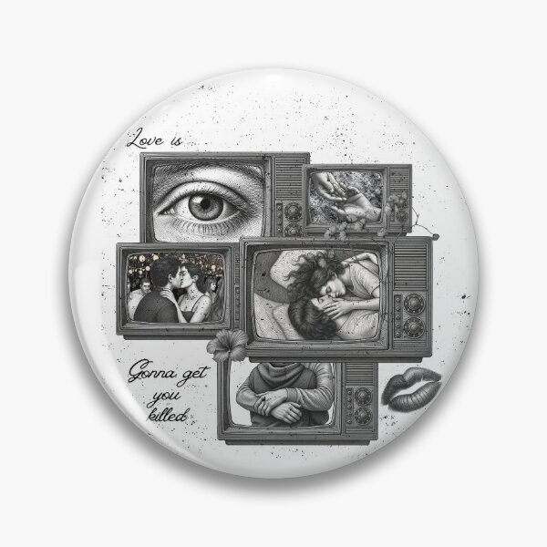 Item preview, Love is gonna get you killed designed and sold by Lina Khaled.