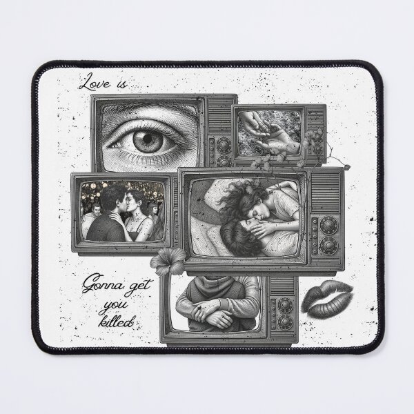 Item preview, Love is gonna get you killed designed and sold by Lina Khaled.