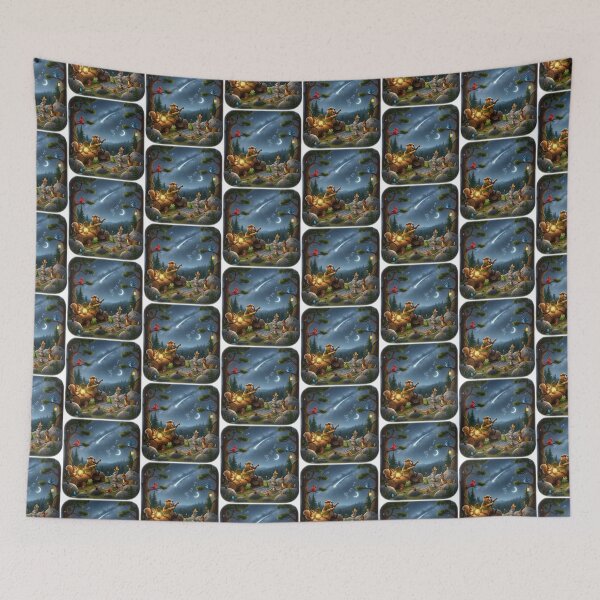 Item preview, Happy Beaver Adventures – Stargazing at Pine Hill designed and sold by Clothes With Smiling Animals Walt Gral.