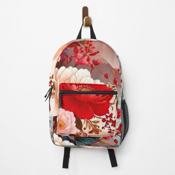 Item preview, Crimson Garden Vista designed and sold by CottageArtistry.