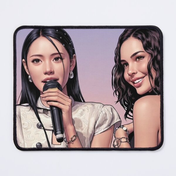 Item preview, Delulu Besties LmSy Thai GL Tv Series Lgbtq+ Sapphic WLW Home Decor Poster Print Art Comic Pride designed and sold by Mind Space.