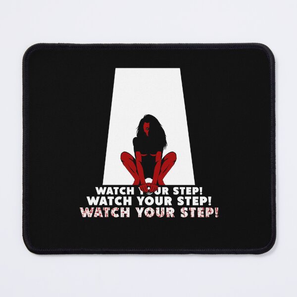 Item preview, Watch your Step | Creepy Demon Girl in a Doorway designed and sold by ProdbyNiECO.