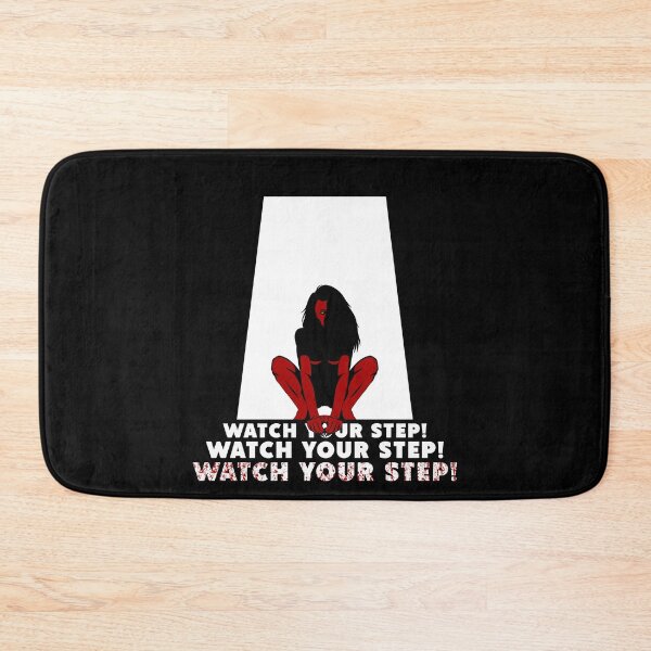 Item preview, Watch your Step | Creepy Demon Girl in a Doorway designed and sold by ProdbyNiECO.