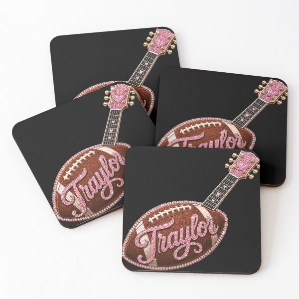 Item preview, Taylor and Travis football guitar  designed and sold by Dad Duty Designs.