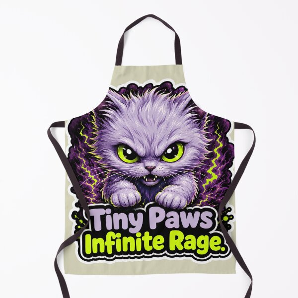 Item preview, Angry Kitten Tiny Paws Infinite Rage Funny Cat Lover Gift designed and sold by Retro Rascals Co..