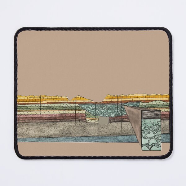 Item preview, Geologic Cross Section: Decorah Impact Crater designed and sold by GeoSplore.