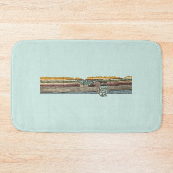 Item preview, Geologic Cross Section: Decorah Impact Crater designed and sold by GeoSplore.