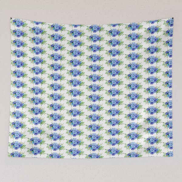 Item preview, cornflowers bouquet designed and sold by Nata-pattern.