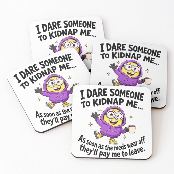 Item preview, I Dare Someone to Kidnap Me designed and sold by INKRebelGraphic.