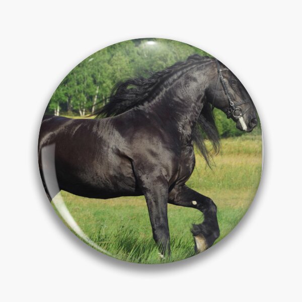 Item preview, Majestic Black Stallion designed and sold by FawnPurpleHeart.