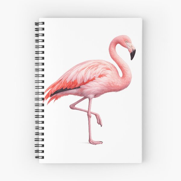 Item preview, Pink Flamingo Illustration | Realistic Flamingo Bird Art | Tropical Wildlife Drawing | Elegant Flamingo Artwork | Exotic Bird Nature Design designed and sold by holistech.