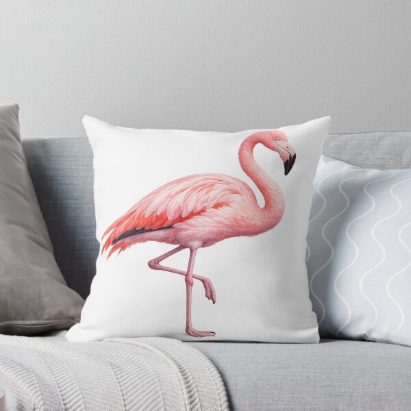 Item preview, Pink Flamingo Illustration | Realistic Flamingo Bird Art | Tropical Wildlife Drawing | Elegant Flamingo Artwork | Exotic Bird Nature Design designed and sold by holistech.